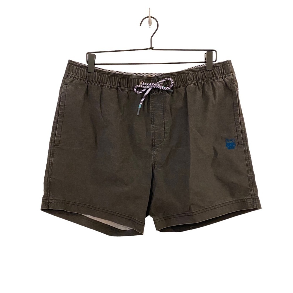 PARTY PANTS Solids Preppy Shorts Dark Gray Men’s Size XL Extra Large